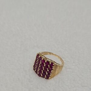 14k Gold and Ruby Ring